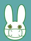 うさぎのくしゃみ